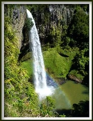Bridal Veil Falls, Raglan, New Zealand