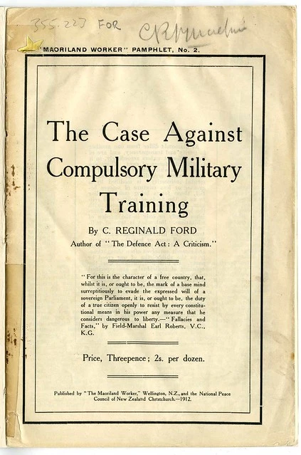 The Case Against Compulsory Military Training