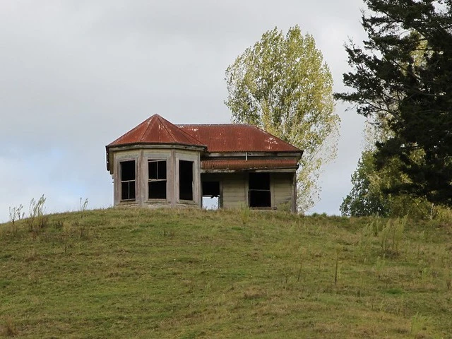 Old house, Te Kuiti, New Zealand