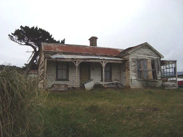 Old house, Bluff, New Zealand