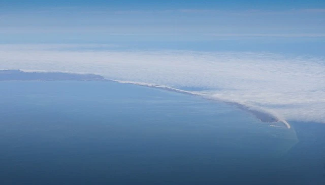 Farewell Spit, about 25km long, South Island, New Zealand