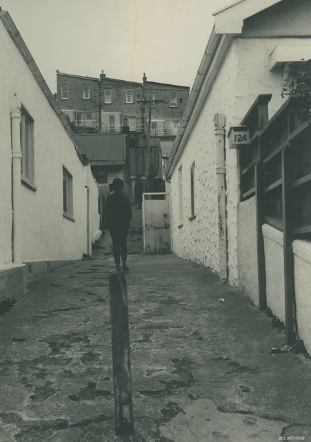 Laneway from Carroll Street, c1965