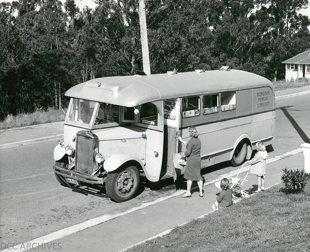 Dunedin Public Library Book Bus 1960s