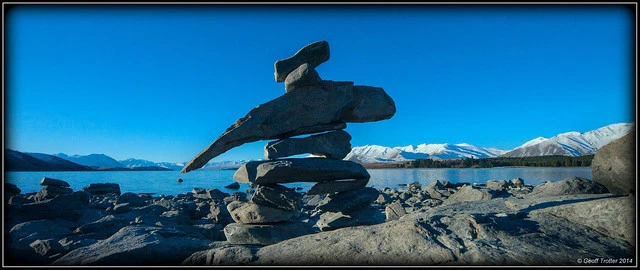 Lake Tekapo Inuksuk