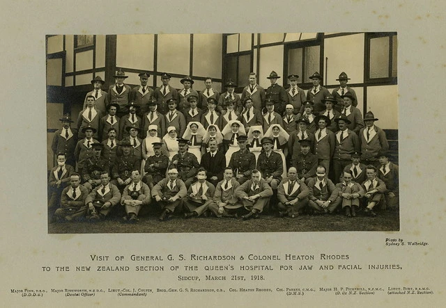 New Zealand Section of the Queen's Hospital, Sidcup, 21 March 1918