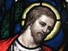 Detail of Jesus in the Gethsemane Window by Napier and Christian Waller; St Mark's Church of England - Corner Burke and Canterbury Roads, Camberwell