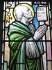 Detail of the Saint John Window by Napier and Christian Waller; St Mark's Church of England - Corner Burke and Canterbury Roads, Camberwell