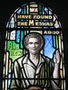 Detail of the Saint Andrew Window by Napier and Christian Waller; St Mark's Church of England - Corner Burke and Canterbury Roads, Camberwell