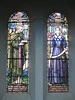 The Saint Luke Window and the Florence Nightingale Window by Napier and Christian Waller; St Mark's Church of England - Corner Burke and Canterbury Roads, Camberwell