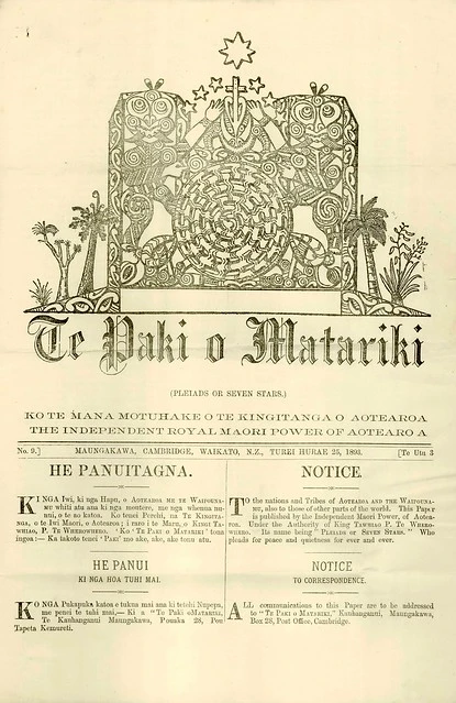 Te Paki o Matariki (1893)
