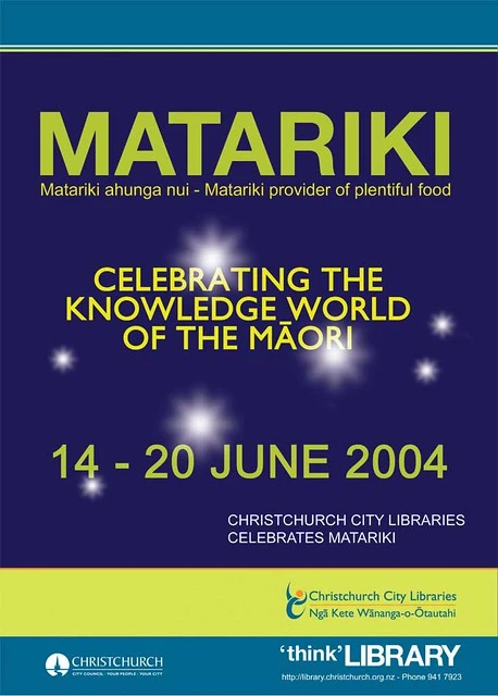 2004 Matariki Poster