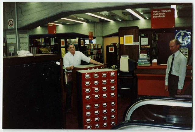 Goodbye to the card catalogues