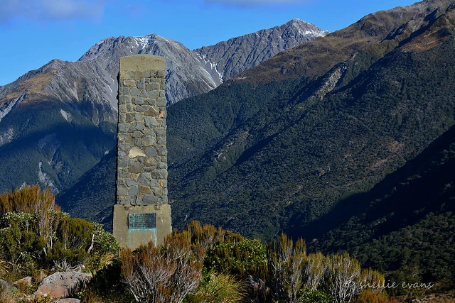 Arthur Dudley Dobson Memorial, Arthurs Pass, canterbury