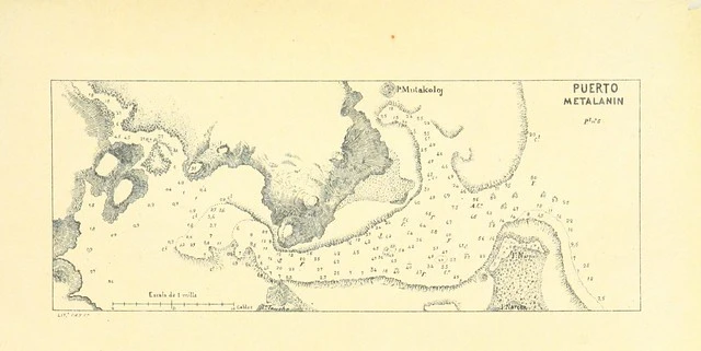 British Library digitised image from page 61 of "Estudios sobre Carolinas. La isla de Ponapé. Geografia, etnografia, historia ... Con un prólogo del ... Teniente General D. Valeriano Weyler [With maps and plans.]"