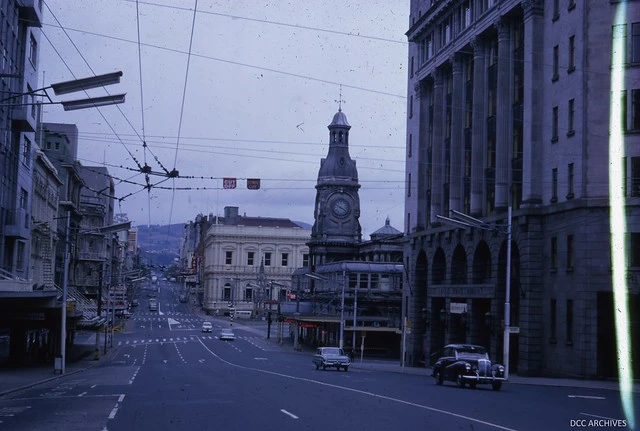 The Exchange, Princes Street, Dunedin 1968