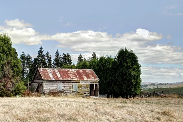 Old house, New Zealand