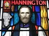 Detail of the Bishop James Hannington Window by Napier and Christian Waller; St Mark's Church of England - Corner Burke and Canterbury Roads, Camberwell