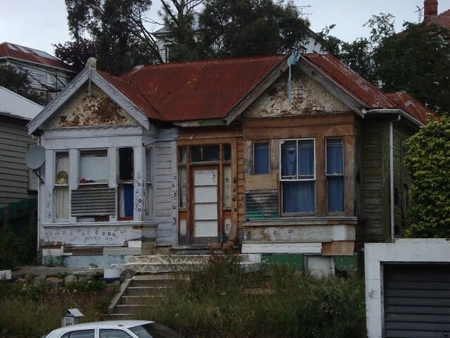 Old house, Dunedin, New Zealand