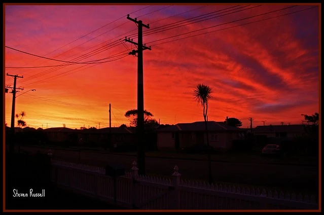 Sun Set Greymouth