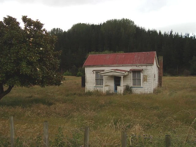Old house, Sth Hunterville, New Zealand
