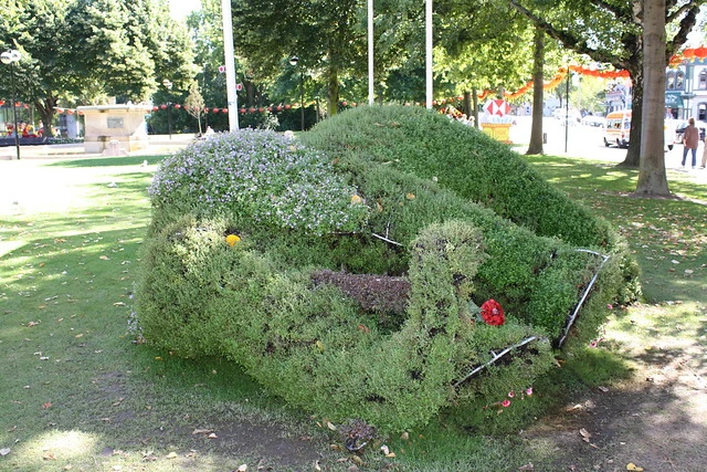 Topiary Elephants