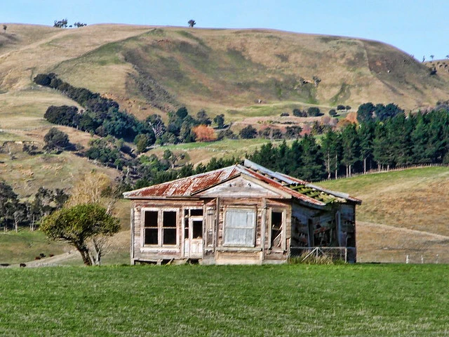 Old house, Gladstone, Wairarapa, New Zealand.