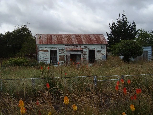 Old house, Ohingaiti, New Zealand