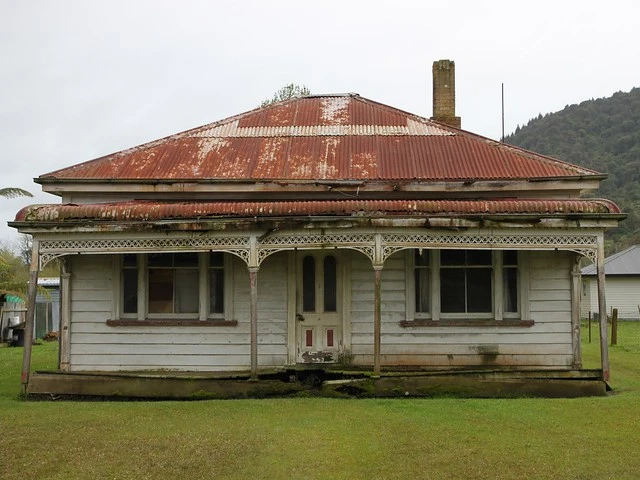 Old house, Taupiri, Waikato, New Zealand