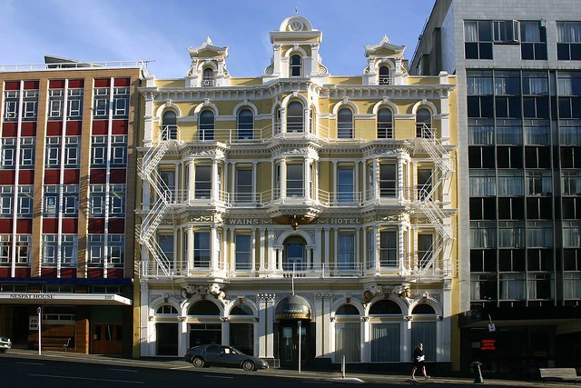 wains hotel, dunedin, nz