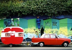 red zephyr and caravan, dunedin nz