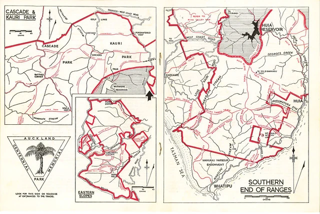 Waitakere Ranges Map