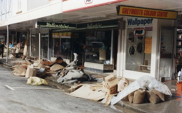 Greymouth Floods, May 1988