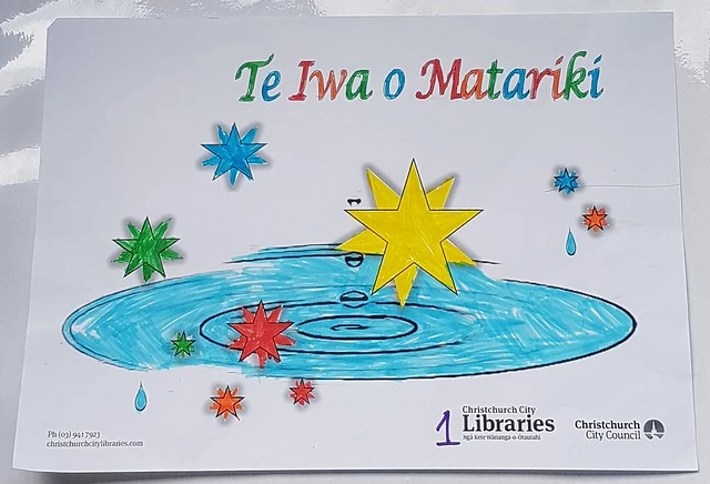 Matariki Y6-9 1st place winner Sam