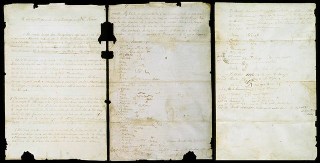 He Whakaputanga o te Rangatiratanga o Nu Tireni (known as The Declaration of Independence), 1835