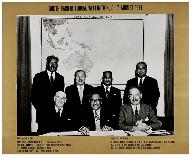 South Pacific Forum, August 5, 1971, Wellington