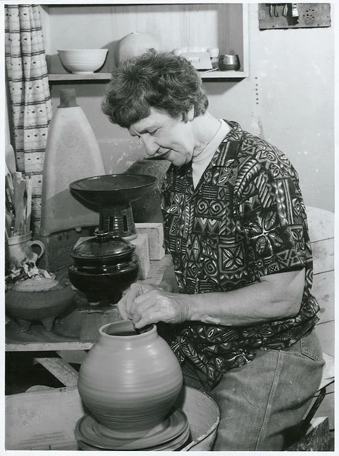 Dame Doreen Blumhardt, at Potters Wheel