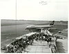Qantas Boeing 737 loading at Christchurch International Airport, Canterbury
