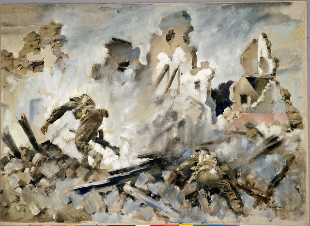 Peter McIntyre, Into Cassino, May 1944