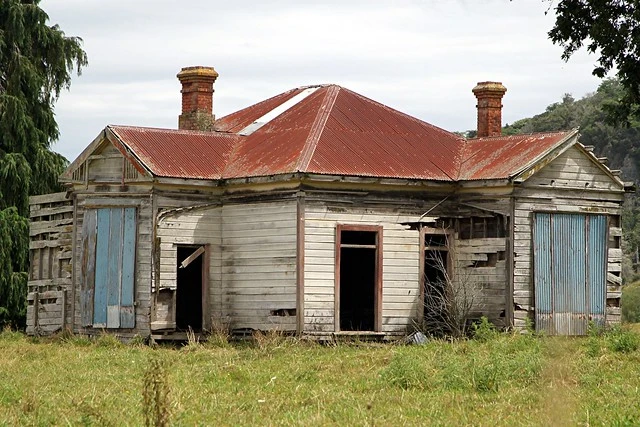 Old house, Te Kuiti, Waikato, New Zealand