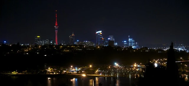 Auckland CBD @ night