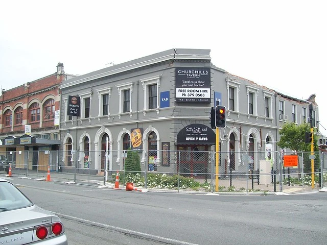 Colombo Street, Sydenham - Churchills Tavern