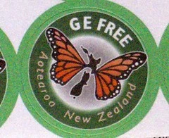 Logo GE free NZ food & environment, Facebook..http://www.flickr.com/photos/celtico/6321962308/