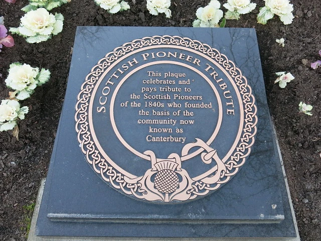 Scottish plaque at Kilmore Street