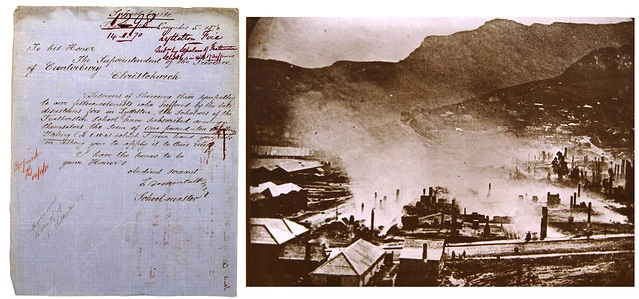 Lyttelton Fire, 1870
