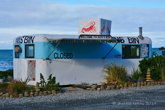 Nins Bin Crayfish Caravan, Kaikoura