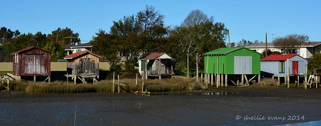 Riwaka Wharf Boatsheds