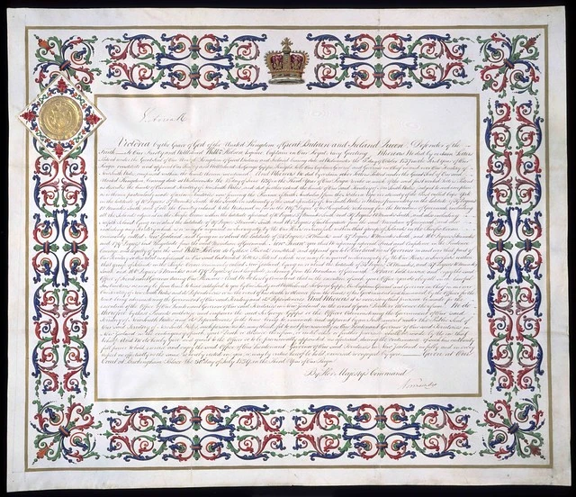 Appointment of William Hobson as Lieutenant Governor, 1839