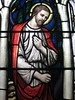 Detail of Jesus in the Gethsemane Window by Napier and Christian Waller; St Mark's Church of England - Corner Burke and Canterbury Roads, Camberwell