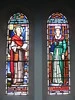 The Saint Matthew Window and Elizabeth Fry Window by Napier and Christian Waller; St Mark's Church of England - Corner Burke and Canterbury Roads, Camberwell