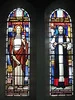 The Saint James Window and the Bishop James Hannington Window by Napier and Christian Waller; St Mark's Church of England - Corner Burke and Canterbury Roads, Camberwell